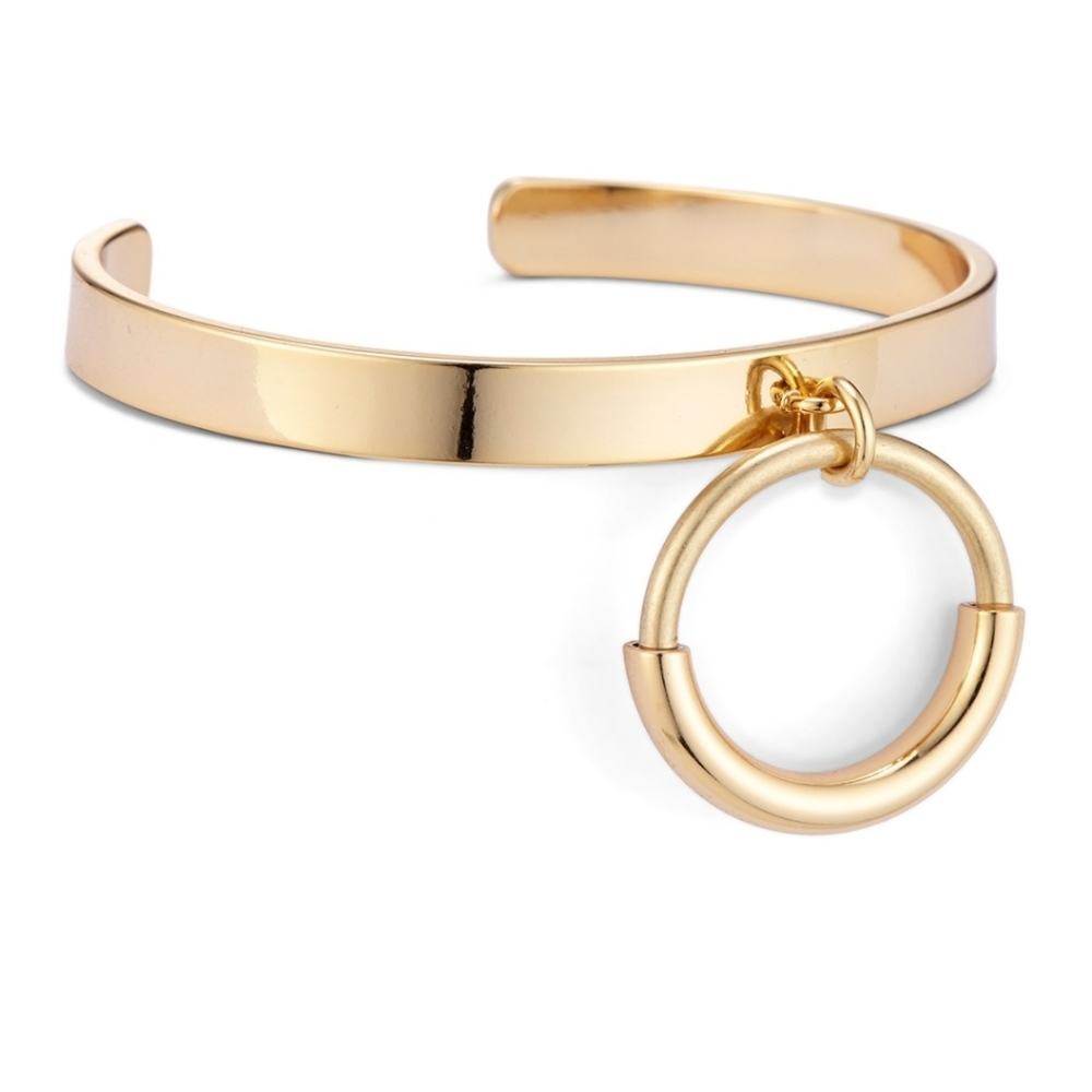 🎁NWT: Jenny Bird 14K Gold Drop Pendant Bracelet